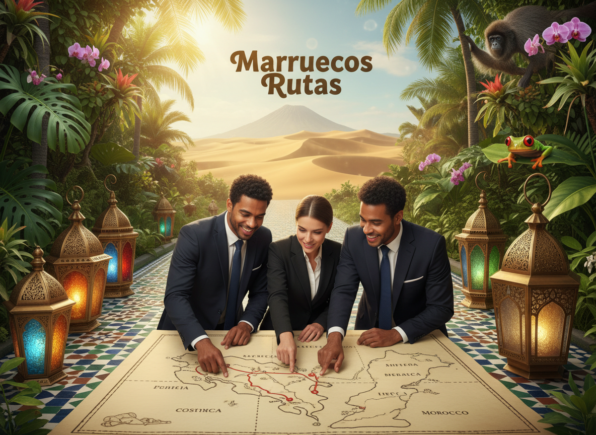 Tu Guía para Viajar a Marruecos desde Costa Rica